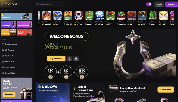 lucky one casino Gameplay